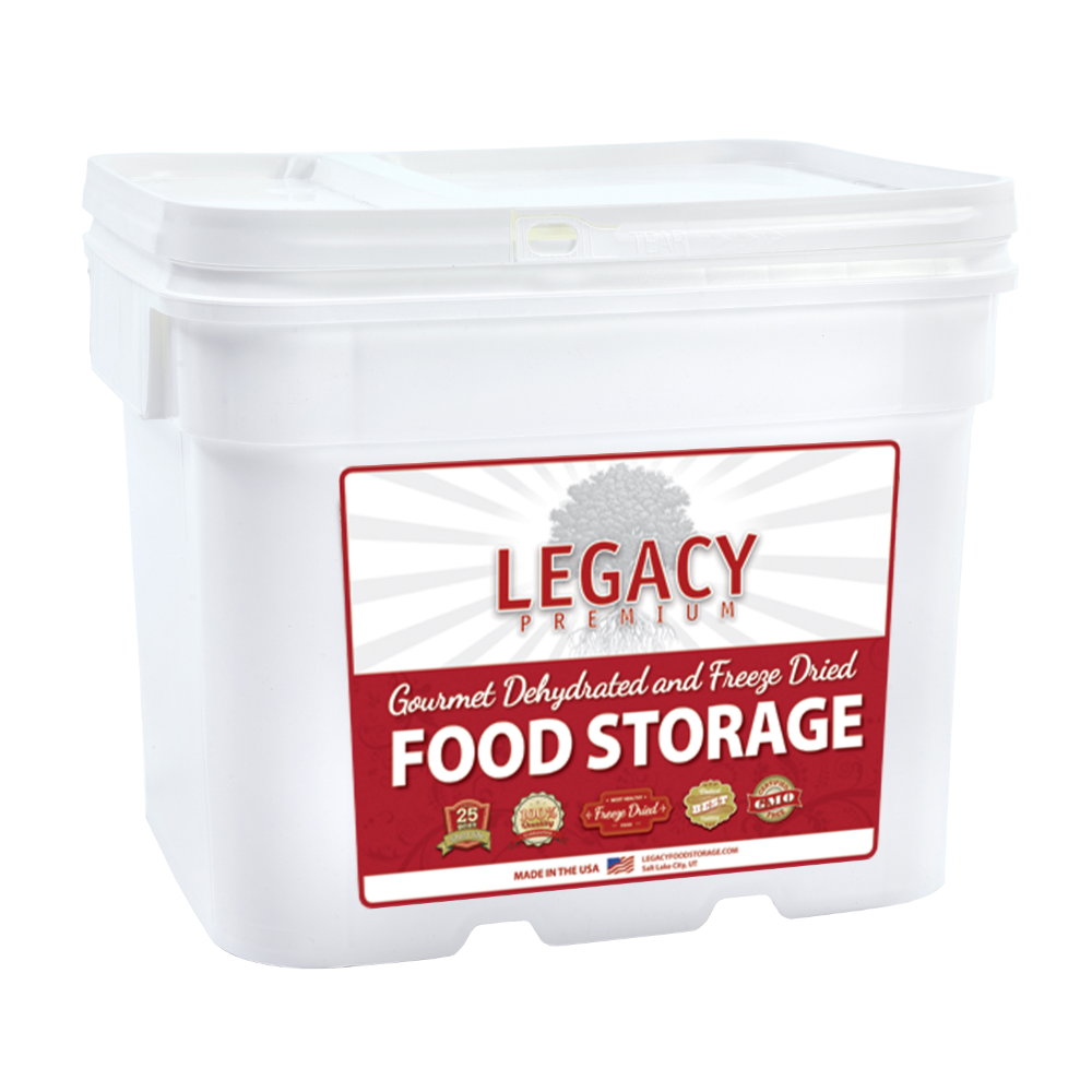 Freeze Dried Emergency Food bucket - 120 servings